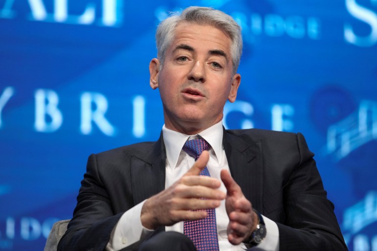 Bill Ackman, chief executive officer and portfolio manager at Pershing Square Capital Management, speaks during the SALT conference in Las Vegas, Nevada, U.S. May 18, 2017. REUTERS/Richard Brian