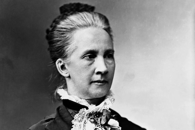 Belva Ann Lockwood (1830-1917), American lawyer who was the first woman to practice before the United States Supreme Court. Lockwood was a leader in women's rights, and was nominated for president by the National Equal rights party. (Photo by © CORBIS/Corbis via Getty Images)