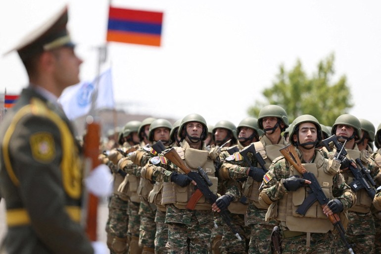 Armenia, US hold joint military drills رويترز